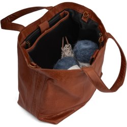 Muud Hiba V&auml;ska - L&auml;der, M&ouml;rkbrun