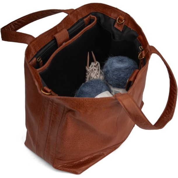 Muud Hiba V&auml;ska - L&auml;der, M&ouml;rkbrun