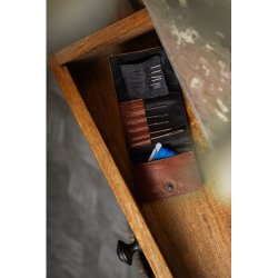 Muud Carla Etui til Nle - Lder, Rich Brown