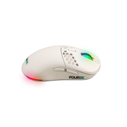 Fourze GM900 Trdls gaming mus, hvid