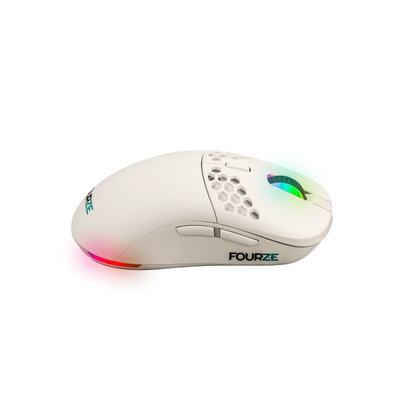 Fourze GM900 Trdls gaming mus, hvid