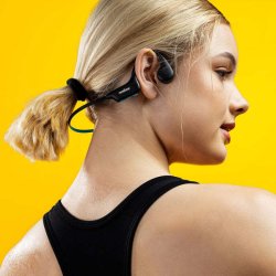 Niceboy HIVE Bones 3 benledande sporth&ouml;rlurar - Svart