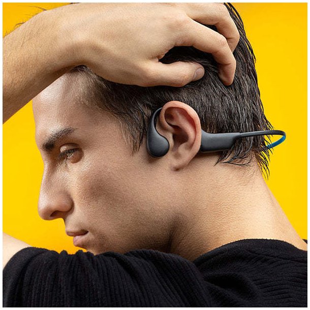 Niceboy HIVE Bones 3 benledande sporth&ouml;rlurar - Svart