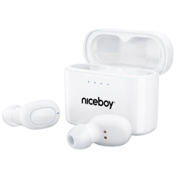 Niceboy HIVE Podsie 3 TWS in-ear hretelefoner - Hvid