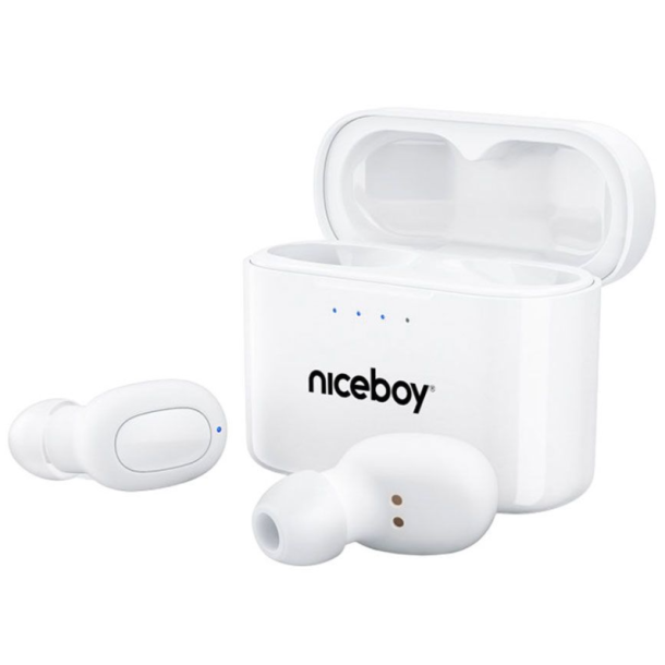 Niceboy HIVE Podsie 3 TWS in-ear hretelefoner - Hvid