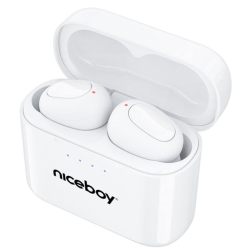 Niceboy HIVE Podsie 3 TWS in-ear hretelefoner - Hvid