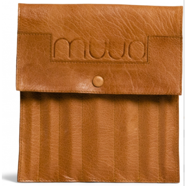 Muud Oslo Etui til Strikkepinde - Lder, Whisky