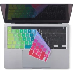 Philbert Tastaturcover til MacBook 13"/13" Pro &amp; 16" (2022 Nordic) - Regnbue