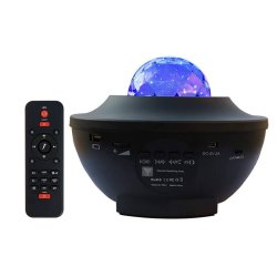 Stjernehimmel projektor - med Bluetooth