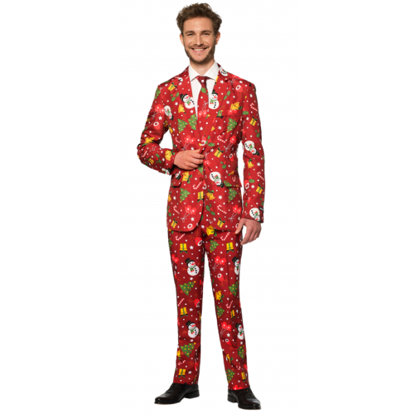 Suitmeister - Christmas Red Icons - Light up