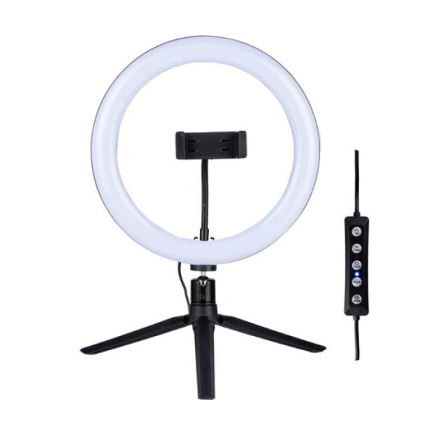 Grundig selfie ring light med 152 LED