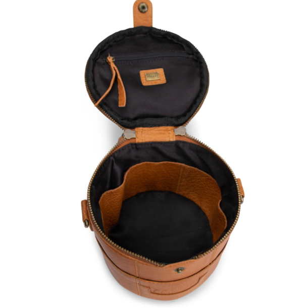 Muud Saturn Mini Taske - Lder, Whisky