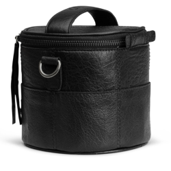Muud Saturn Mini Taske - Lder, Sort