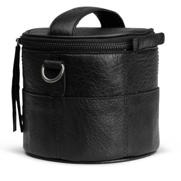 Muud Saturn Mini Taske - Lder, Sort