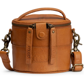 Muud Saturn Mini Taske - Lder, Whisky
