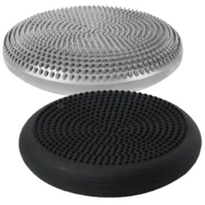 Siddepude, dia. 34 cm - 2 pak, sort/gr