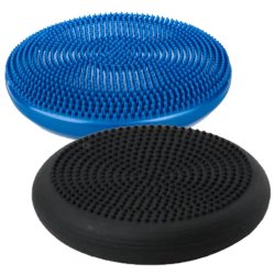 Siddepude, dia. 34 cm -2 pak, sort/blå