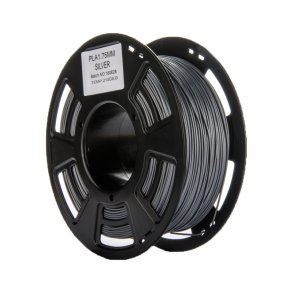 PLA filament til 3D printer - 1 kg, 1,75 mm, slv