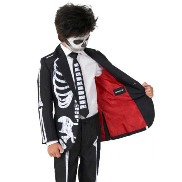 Suitmeister Boys Skeleton Grunge Black