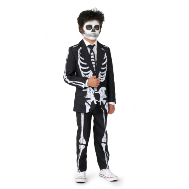 Suitmeister Boys Skeleton Grunge Black