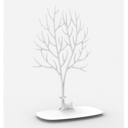 Qualy design My Deer Smykketr (Hvid)