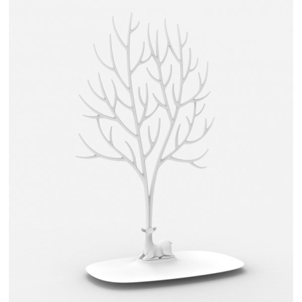 Qualy design My Deer Smykketr (Hvid)