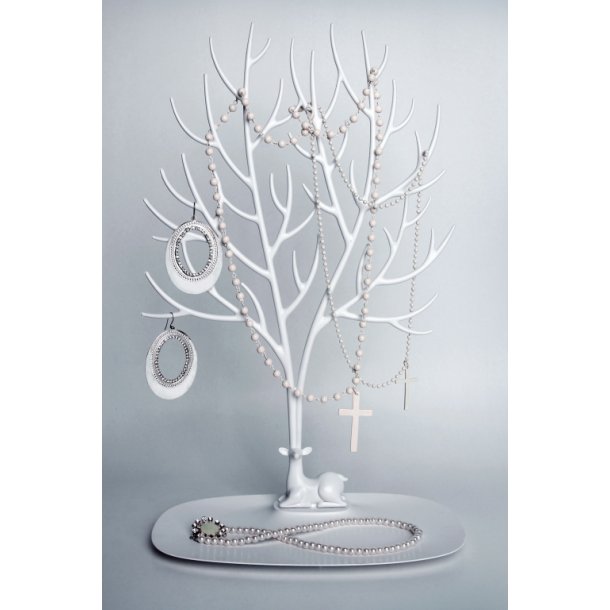 Qualy design My Deer Smykketr (Hvid)