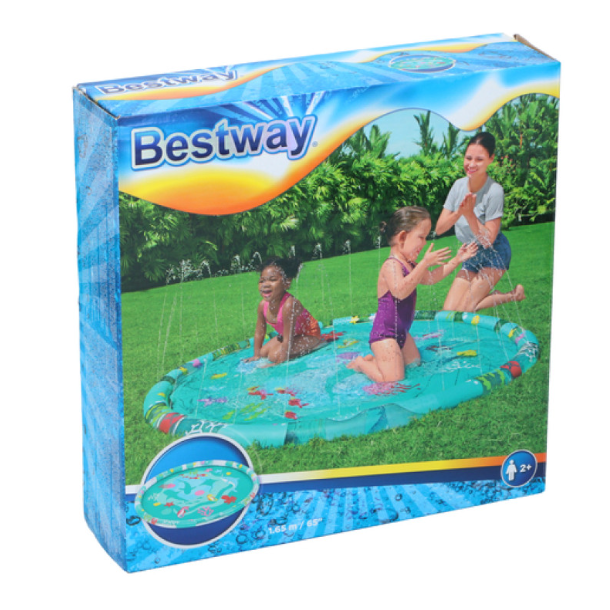 Bestway Splash Pad vattensprutmatta, 165 cm