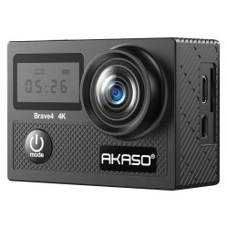 AKASO Brave 4 Ultra HD Action Kamera - 4K, WiFi, Digital Zoom