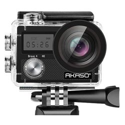 AKASO Brave 4 Ultra HD Action Kamera - 4K, WiFi, Digital Zoom