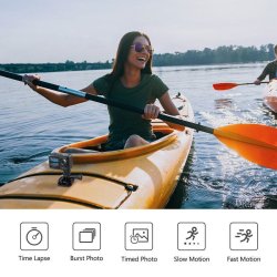 AKASO Brave 7 LE Dobbeltskrm Action Kamera 4K/30fps - IPX7 Vandtt