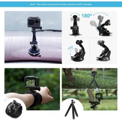 AKASO Action Kamera Tilbehr (14 dele)