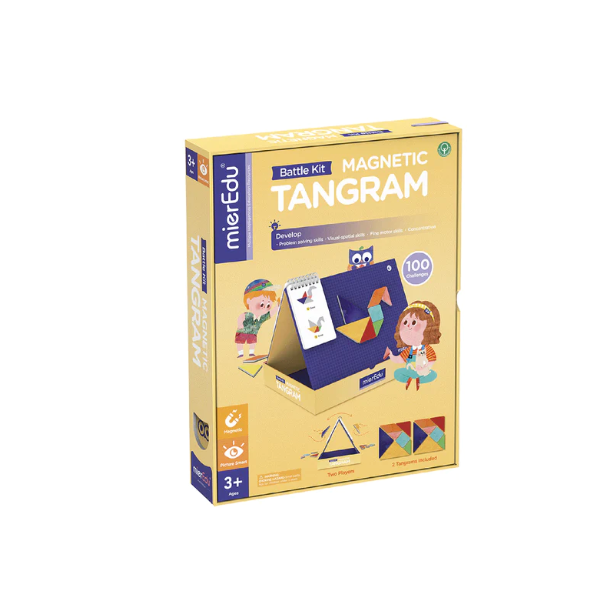 mierEdu Magnetisk tangram - Duel st