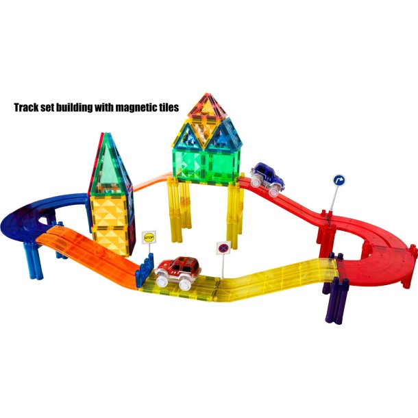 Magnetiska Plattor Bilbana, 120 delar