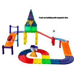 Magnetiska Plattor Bilbana, 120 delar