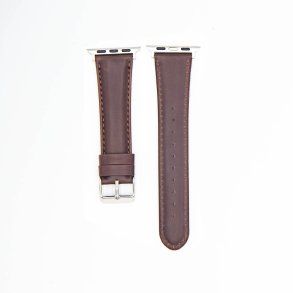 Urrem til Apple Watch i lder, 42/44mm, rd