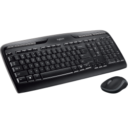 Logitech MK330 Trådløst Desktop-Set - Sort