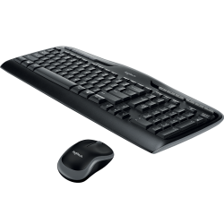 Logitech MK330 Trådløst Desktop-Set - Sort