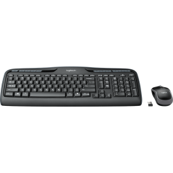 Logitech MK330 Trådløst Desktop-Set - Sort