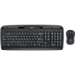 Logitech MK330 Trådløst Desktop-Set - Sort