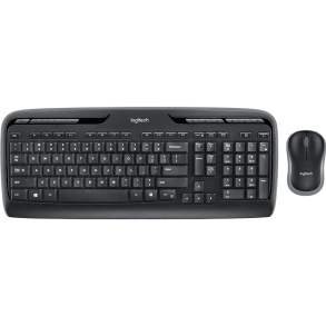 Logitech MK330 Trdlst Desktop-Set - Sort