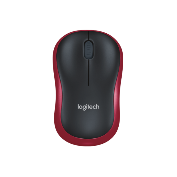 Logitech M185 Trdls Mus - Red
