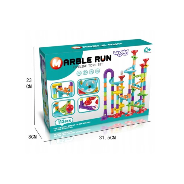 Marble Run kulbana, 113 delar