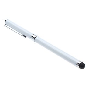 Stylus Touch pen 2-i-1, hvid