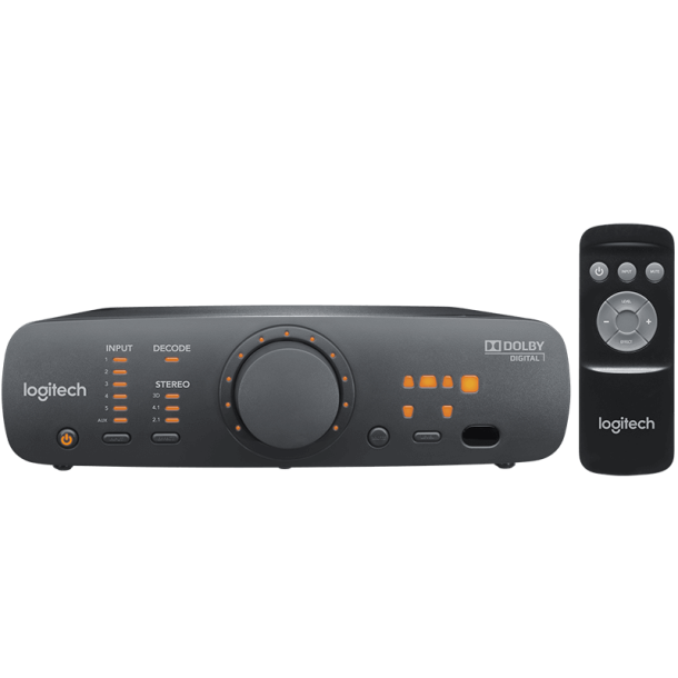 Logitech Z906 5.1 Højtalersystem med Surround Sound - Sort