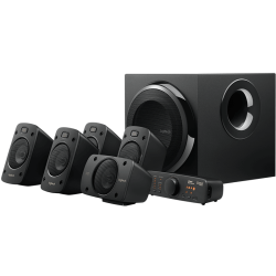 Logitech Z906 5.1 Højtalersystem med Surround Sound - Sort