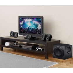 Logitech Z906 5.1 Højtalersystem med Surround Sound - Sort