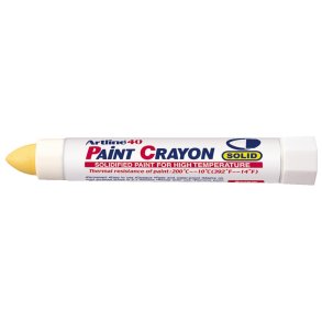 Artline 40 Paint Crayon High Temperature - Gul (12 stk)